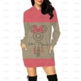thumbnail image 1 of Mickey Mouse series long-sleeved women's round-neck pullover hooded sweatshirt, 1 of 6