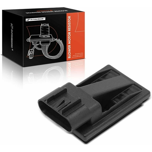 A-Premium HVAC Blower Motor Resistor Compatible with Chevrolet Trailblazer/Trailblazer EXT 2002-2006 & GMC Envoy/Envoy XL 2002-2006, Envoy XUV 2004-2005 & Isuzu Ascender 2003-2008 & Saab 9-7X
