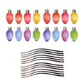 thumbnail image 1 of CNKOO Magnetic Christmas Car Fridge Decorative Reflective Bulb Lights, 1 of 14
