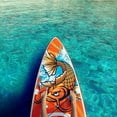 thumbnail image 6 of WINGOMART XL 12ft Inflatable Stand Up Paddle Board 12'x35"x6" w/ Premium SUP Accessories & Carry Bag, Wide Stance Bottom Fin for Paddling, Surf Control, Non-Slip Deck, Tulum Edition, 6 of 10