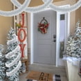 thumbnail image 5 of 6 Pack Christmas Tinsel Ribbon,70.8Inch Metalic Twist Tinsel Garland,Hanging for Christmas Tree,Fireplaces,Door, New Year Birthday Party (Silver), 5 of 7