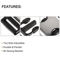 thumbnail image 3 of Uxcell 2.5" Metal Side Release Buckles No Sewing Clips Snaps for Backpack, 2Pack Black, 3 of 5