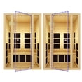 thumbnail image 4 of Joyous 2 Person Far Infrared Sauna with Canadian Hemlock (Low EMF), 4 of 7