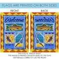 thumbnail image 5 of Toland Home Garden Rainbow Trout Welcome Fish summer Flag Double Sided 28x40 Inch, 5 of 5