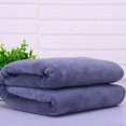 thumbnail image 4 of Matsuzay Toalla de baño de microfibra, paño de baño absorbente de agua, máquina de ducha de Fitness para Spa, paño lavable para el Toallas y Paños Gris 70*140/Grosor medio, 4 of 6