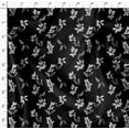 thumbnail image 4 of Soimoi Poly Canvas Black Fabric By the Yard - 56 Inch Wide - Leaves Print Fabric - Nature - Inspired Elegance for Apparel and Decor Printed Fabric, 4 of 6