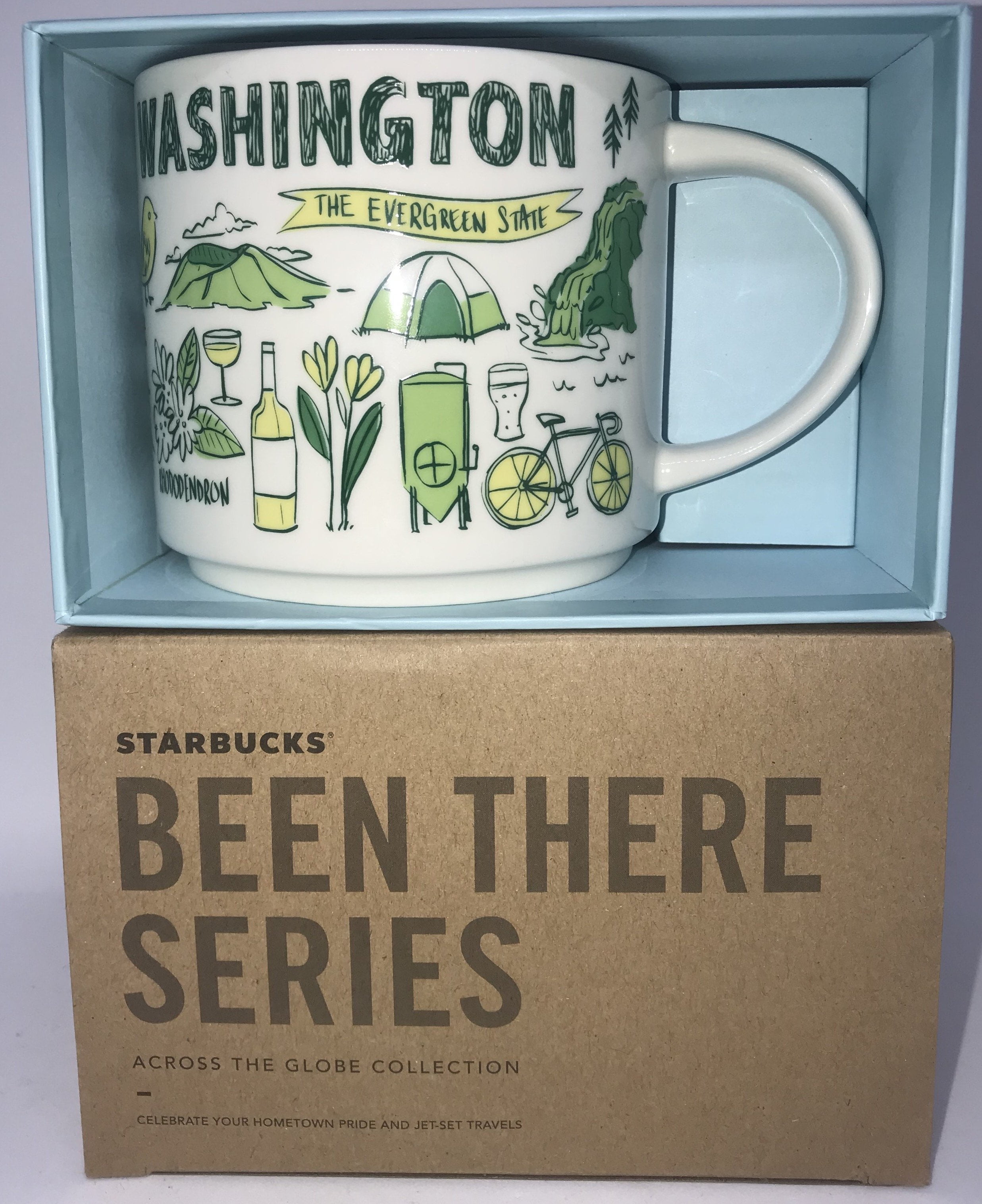 Starbucks Been There Series Collection Washington Coffee Mug New With