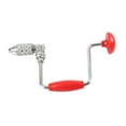 thumbnail image 4 of Almencla Swing Bit Brace 12" Comfortable Anti Slip Handle Woodworking Hole Punch Tool Red, 4 of 8