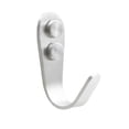 thumbnail image 2 of 4 Uds., ganchos para abrigos, gancho de acero inoxidable, garaje, gancho para llaves de equipaje, baño, cocina, comedor, resistente, (plateado), 2 of 5