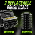 thumbnail image 4 of Electric Grill Brush, Electric BBQ Grill Cleaner 1500 RPM, Rechargeable Electric Grill Brush with 100 Min Runtime, Replaceable Heads BBQ Grill Cleaning Tool for Outdoor Grills, 4 of 8