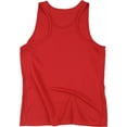 thumbnail image 2 of ASICS Womens Rival II Singlet Tank Top, Red, X-Large, 2 of 2