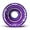 Purple, 83a, variant on Orangatang 4 President 70 mm Cruising Longboard Skateboard Wheels (Set of 4)