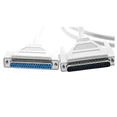 thumbnail image 4 of 4pcs 3 Meters 37 Pin Male to Female DB37 Extension Cable Grey White, 4 of 5