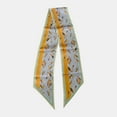 thumbnail image 2 of UJNDER Womens Elegant Pointed Long Scarf Fashionable Versatile Neck Wrap Stole Bandana Accessory Neck Scarf for Women,Yellow,One Size, 2 of 4