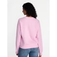 thumbnail image 3 of Whatever Ghost Women's Halloween Graphic Crew Sweatshirt, Sizes XXS-XXL, 3 of 5