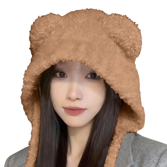 Hats for women Cute Ear Liner Knitted Hat Windproof Warm Autumn Winter Cap