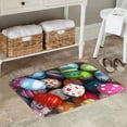 thumbnail image 7 of Pofeuu Easter Egg Print Flannel Doormats Rug16"x24"Rug Washable Doormats Indoor Outdoor Rugs for Layered Front Door Mats, Porch, Kitchen, Entryway, 7 of 7