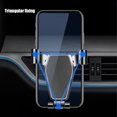 thumbnail image 3 of Injueey Soporte para teléfono Gravity, soporte automático para teléfono móvil, soporte para rejilla de ventilación de coche, soporte Teléfono y Comunicación, 3 of 6