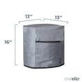 thumbnail image 2 of Crutello Funda para freidora de aire con bolsillos de almacenamiento para freidoras de 5 a 6 cuartos, cubierta antipolvo para freidora de aire de 6 cuartos, compatible con Philips, Nuwave y varias mar, 2 of 5