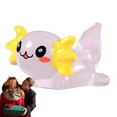thumbnail image 3 of Axolotl Miniature, Cute Resin Axolotl Figure Glow in the Dark, Small Aquarium Accessories, Luminous Aquarium Decorations for Home, Desk, Shelf, 3 of 10