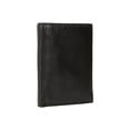 thumbnail image 2 of Cartera triple Steve Madden RFID de piel negra para hombre, 2 of 6