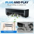 thumbnail image 4 of Langgg Wireless Charging Mini Air Conditioner Portable And Efficient Cooling Intelligent Temperature Grey, 4 of 6