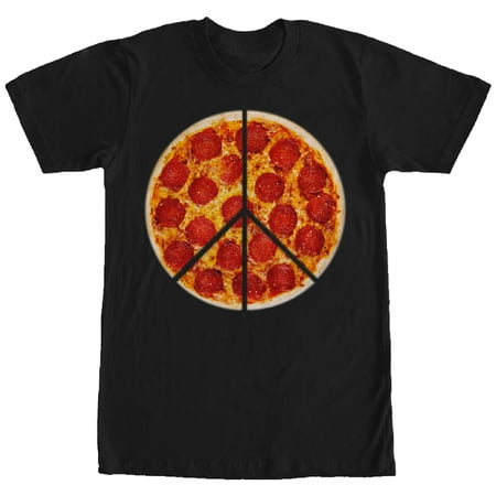 Men's Peace Pizza Pie T-Shirt