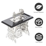 1pc Mini Pedal Sewing Machine Foot Sewing Machine Model Sewing Machine Decor