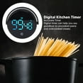 thumbnail image 3 of Timer,  LED Display Timer Big Digits  Alarm Kitchen Stopwatch Digital Countdown Timer, 3 of 8