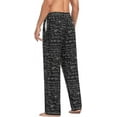 thumbnail image 6 of FREEAMG Racoons Family Pattern Men's Pajama Pants Sleepwear Lounge Pajama Bottoms, 6 of 7