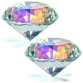 thumbnail image 1 of 2 Uds 50 Mm/ 2 Pulgadas AB Color Diamante Facetado Cristal ArcoíRis Pisapapeles Cristal para DecoracióN de Oficina en Casa y Favores de Boda, 1 of 5