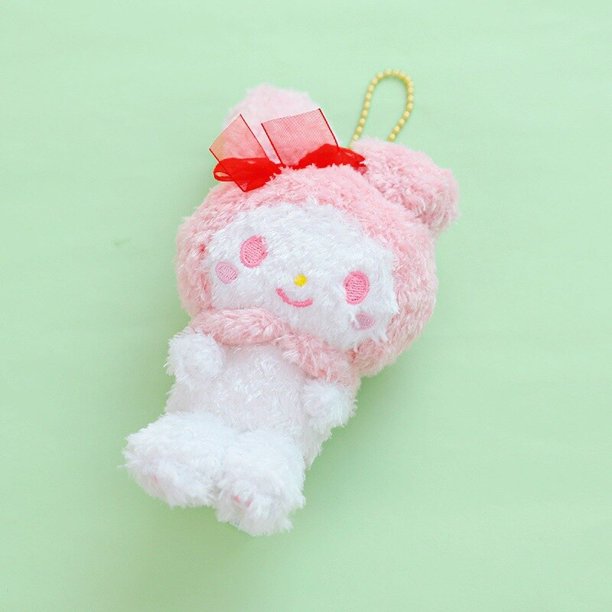 Plush Toys Sanrio Kuromi Kitty Animals Plushie My Melody Cinnamoroll Stuffed Toys Kawaii Keychain Pendant Soft Toy for Childrenabout 12cm Gong Bohan LED
