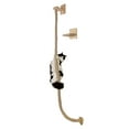Dynamic Rope Hanger Cat Climbing Rope Wall Mounted Cat Rope Climber for Indoor Large Cats ...