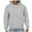 #017 Light Gray, variant on HaHaHappy Men's Fashion Hoodie Oversized Soft Long Sleeve Solid Color Hooded Sweatshirts with Kangaroo Pocket Hoodies Pullover Dark Green L