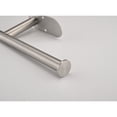 thumbnail image 3 of Brushed Nickel Paper Towel Holder, Self Adhesive or Drilling Paper Towel Holder Under Cabinet, Stainless Steel Black Paper Towel Holder Wall Mount for Kitchen, Bathroom, Sink, Pantry, Fridge, 3 of 8