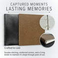 thumbnail image 4 of Gallery Leather  Gallery Photo Album - Acadia Tan - 11.75"x10.5", 4 of 8