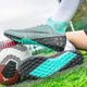 thumbnail image 5 of ZHAOCHENG Botas de fútbol para hombre, antideslizantes, para fútbol, para césped, 41 unidades, color azul, 5 of 5