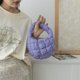 thumbnail image 2 of Bolsos Mujer Acolchado Hombro Nube Mini Bolso Bolso Cruzado Tote Púrpura, 2 of 7