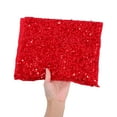 thumbnail image 5 of PENIKOKO Red Rectangular Glitter Table Runner Party Table Decorations Fabric 1 Set for Birthday and Festive Celebrations, 5 of 8