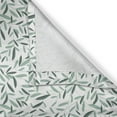 thumbnail image 6 of Ambesonne Sage Grommet Curtain, Leaves Summertime Garden, 50" x 63", Reseda Green White, 6 of 6