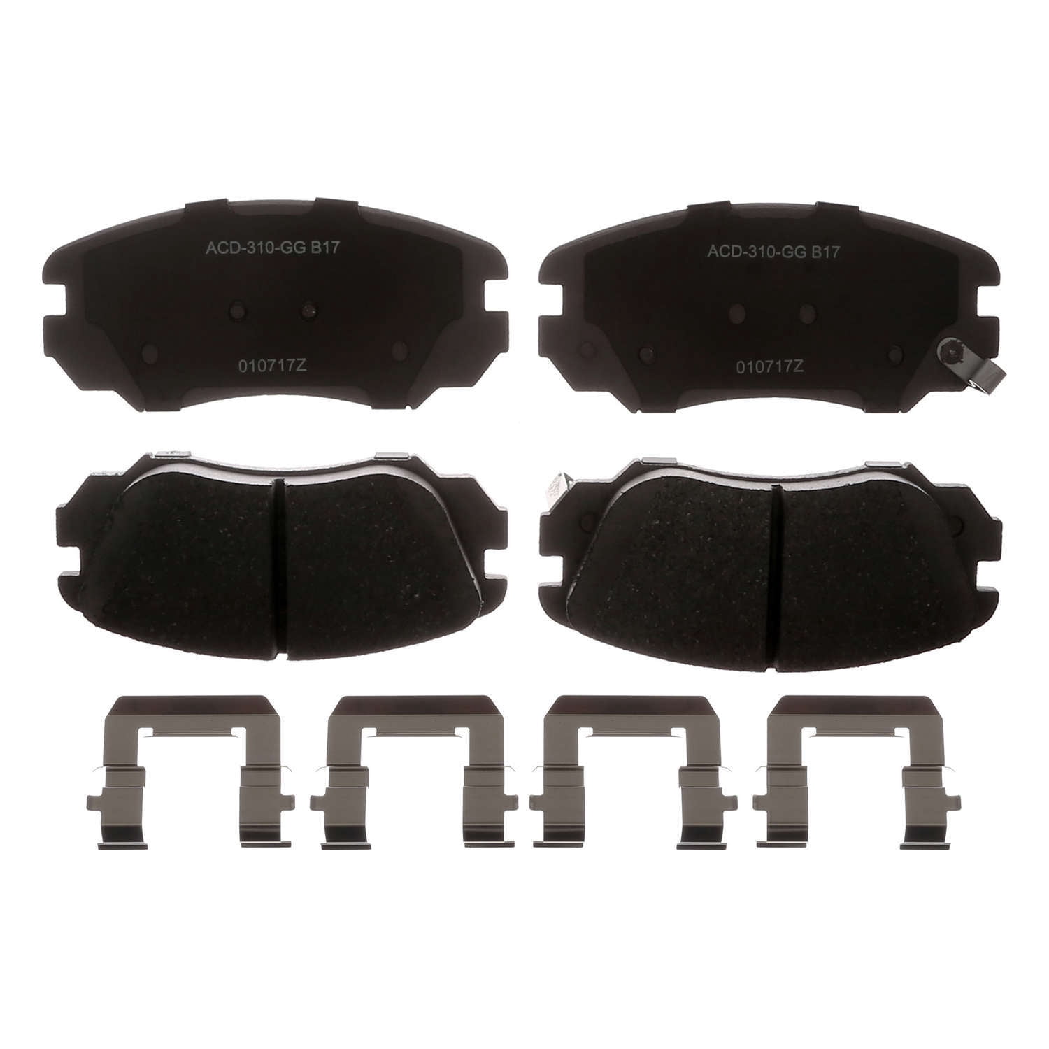 Disc Brake Pad Set Fits select: 2010-2017 CHEVROLET EQUINOX, 2013-2015 CHEVROLET MALIBU