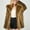 Coffee, variant on EGNMCR Womens Plaid Shacket Jacket, Long Sleeve Button Down Fleece Hooded Jackets, Warm Coat Women's Solid Color Leather Long Sleeve Tops Women Coat