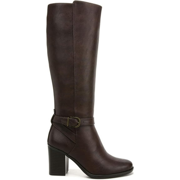 Naturalizer Women's Joslynn Boots Wide Calf Dark Brown 9.5M