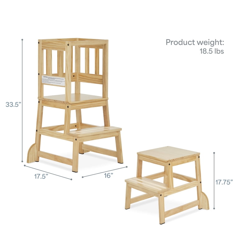 Dream On Me 2-in-1 Funtastic Tower and Step Stool photo 5
