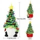 thumbnail image 4 of 2X Decoraciones NavideñAs: ÁRbol de Navidad de Gnomos Iluminados de 6,2 Pulgadas con Luces Multicolores, PequeñA Mini DecoracióN NavideñA, 4 of 9