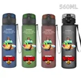 thumbnail image 3 of 2025 Personajes Brawl 560ML Anime Rojo Negro Azul Verde Plástico esmerilado Deportes portátiles Taza de agua de gran capacidad Spike Leon Black Crow, 3 of 5