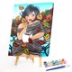 thumbnail image 2 of Pintura al óleo por números Fat Lady para colorear imagen dibujo Digital M046 Likrtyny Arte deco, 2 of 9