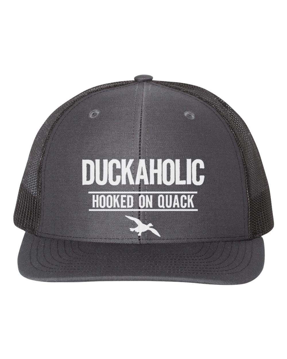 Duck Hunting Hat, Duckaholic, Hooked On Quack, Waterfowl Hat, Duck
