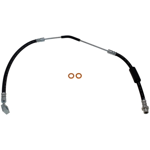 Dorman H621520 Rear Passenger Side Brake Hydraulic Hose for Specific Land Rover Models