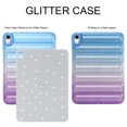 thumbnail image 1 of Étui de Tablette Bling Pailleté de Luxe pour IPAD PRO11 AIR3 4 5 Résistant aux Chutes IPAD 10 Mini 4 5 6 Silicone Souple Transparent Mode Bleu Violet pour IPAD10, 1 of 6